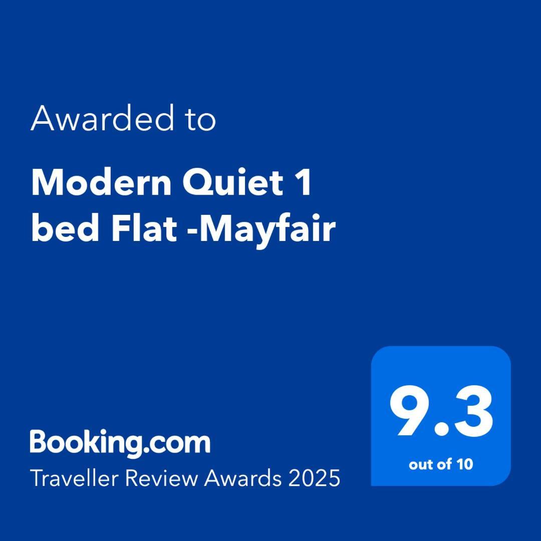 Modern Quiet 1 Bed Flat -Mayfair London Bagian luar foto